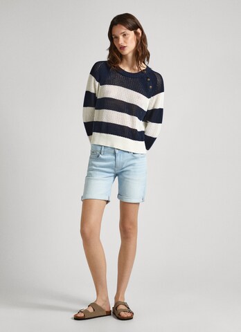 Pepe Jeans Slimfit Shorts in Blau
