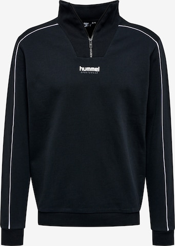 Hummel Sweatshirt in Black: front