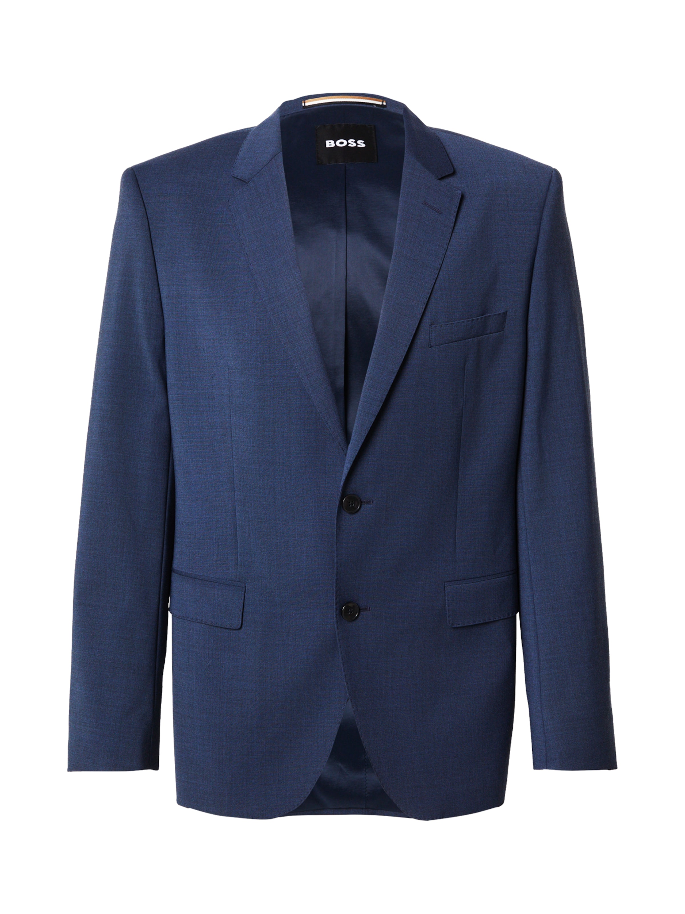 BOSS Regular fit Business-colbert 'Jasper' in Blauw: voorkant