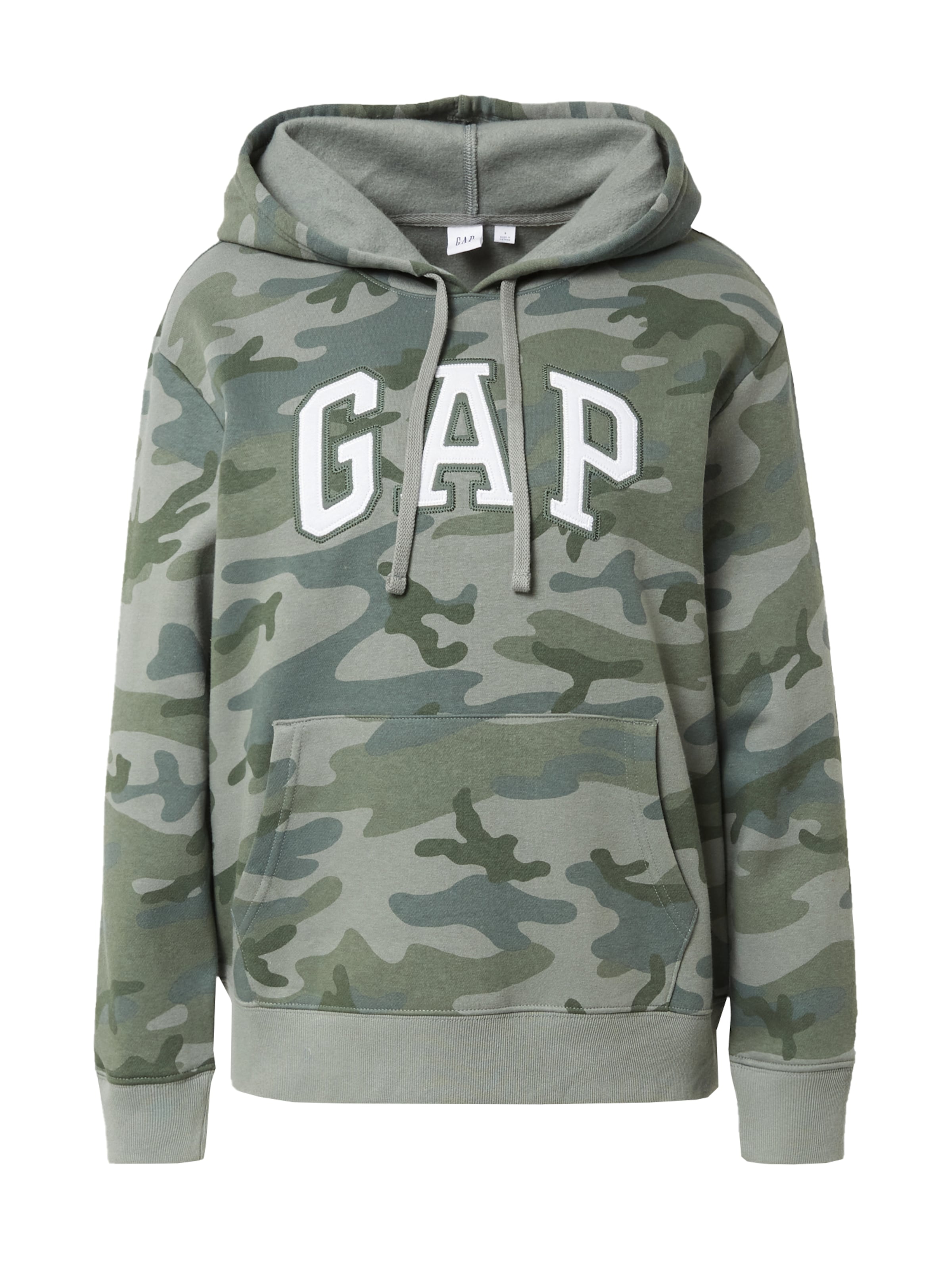 GAP Суичър 'HERITAGE' в сиво: отпред