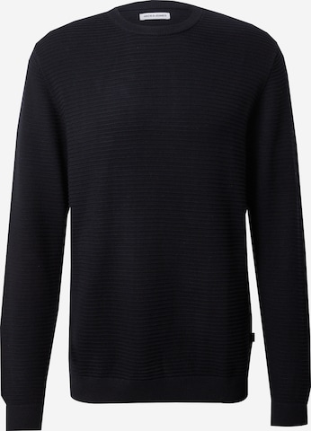 JACK & JONES Свитер в Черный: спереди