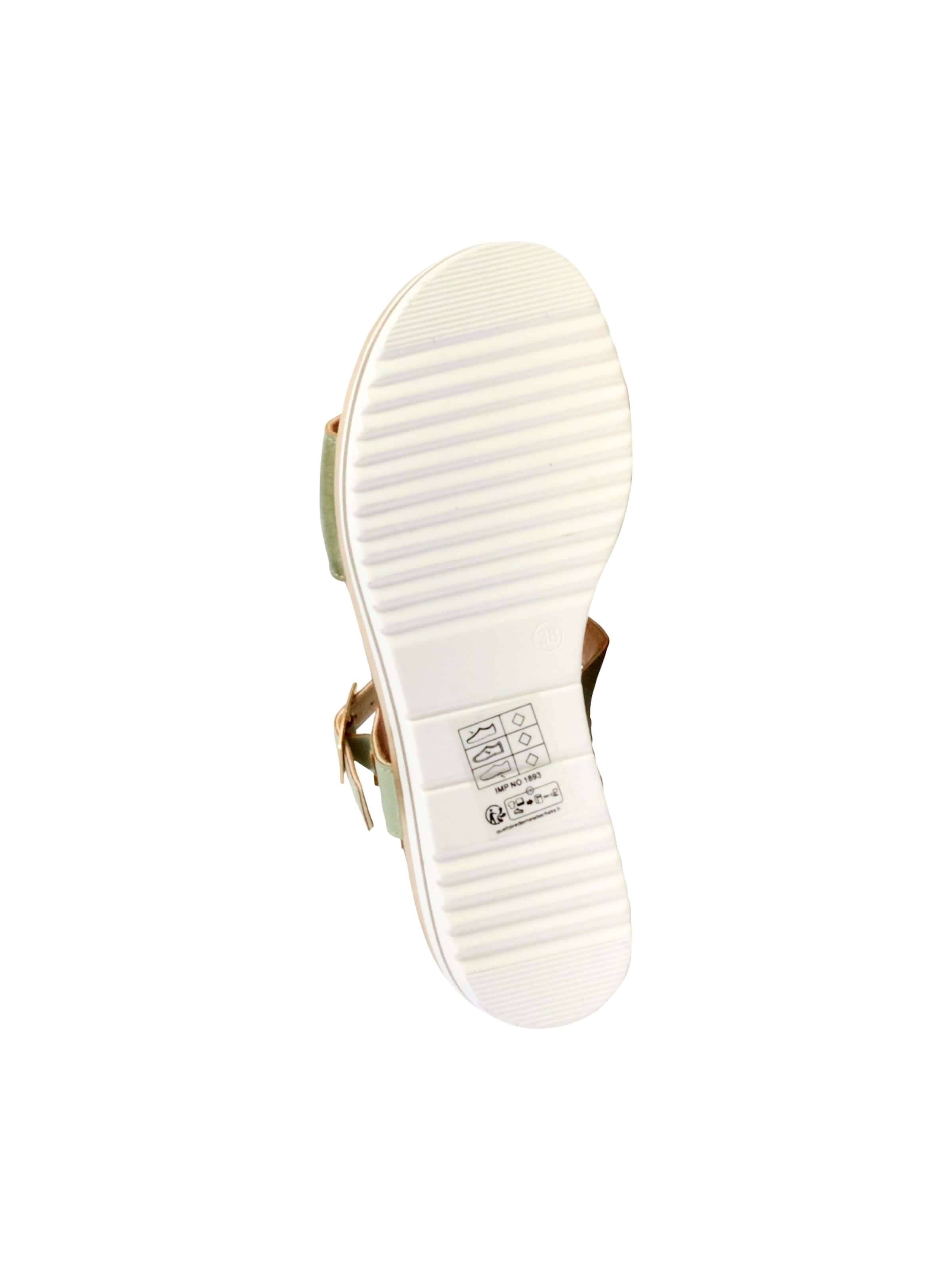 The Divine Factory Sandale in Grün