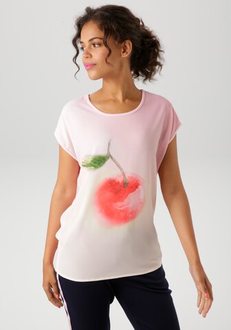Aniston CASUAL Blouse in Pink: front