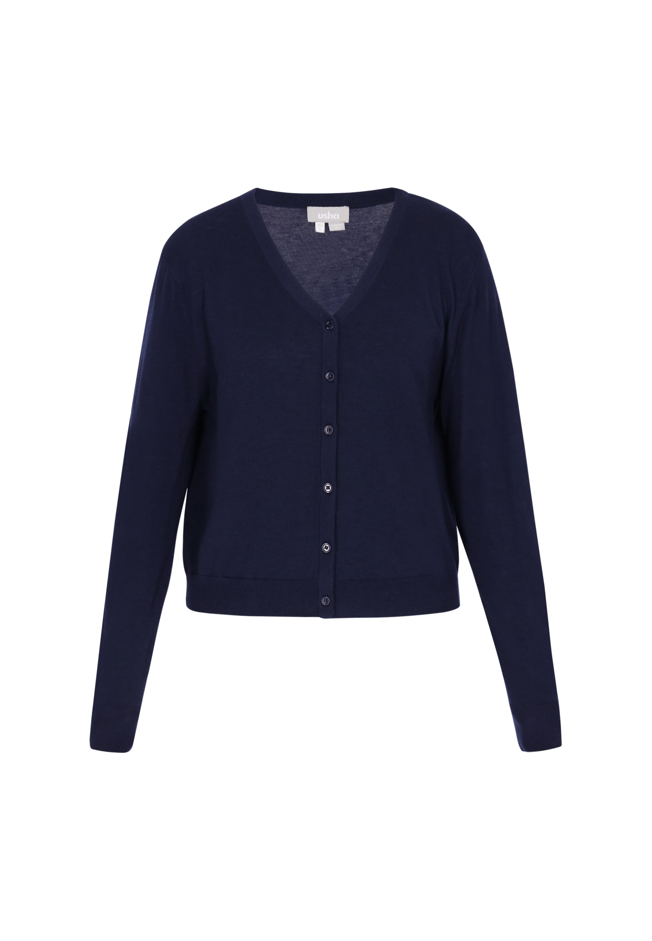 Usha Strickjacke in Blau: Vorderseite