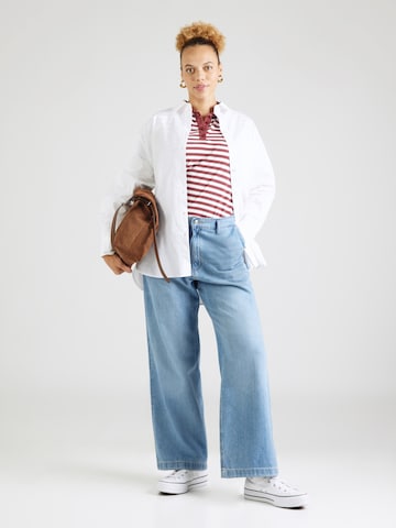 Wide leg Jeans 'CARCOMET' de la ONLY Carmakoma pe albastru
