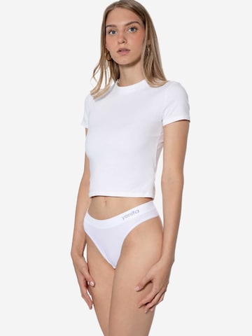 String Yenita en blanc