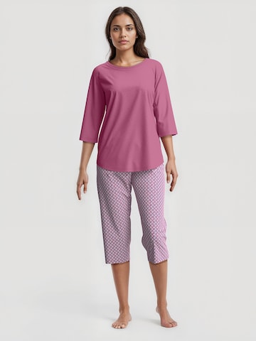 CALIDA Pyjama‌‌ in Pink: Vorderseite