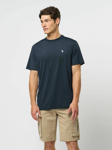 U.S. POLO ASSN. Regular fit Button Up Shirt 'Nick' in Blue