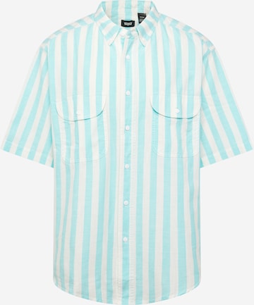 Levi's Skateboarding Button Up Shirt 'Skate SS Woven' in Blue: front