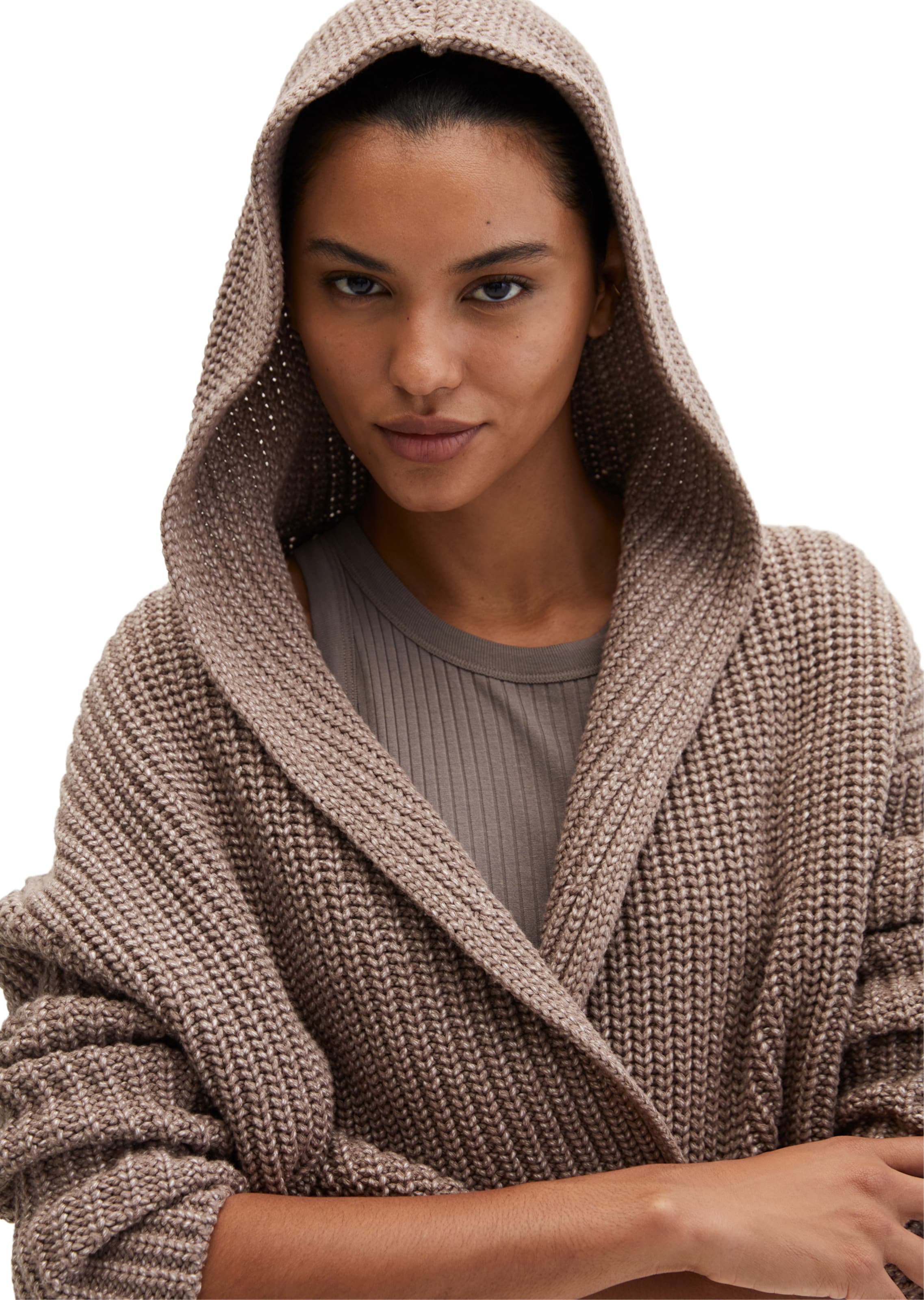 Marc O'Polo Strickjacke in Braun