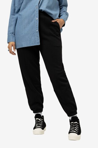 Studio Untold Regular Pants in Black: front