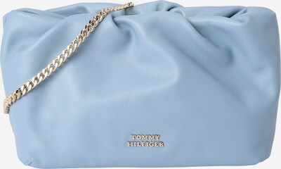 TOMMY HILFIGER Sac à bandoulière 'LUXE' en bleu clair / or, Vue avec produit