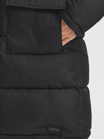Cappotto invernale ' OXMINNA LONG ' di Oxmo in nero