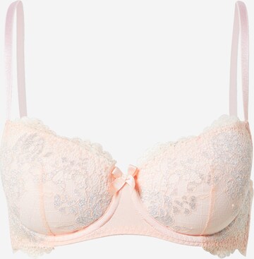 ABOUT YOU x hunkemöller Balconette BH 'Isadora' in Pink: predná strana