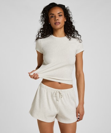 Hunkemöller Regular Trousers in Grey: front