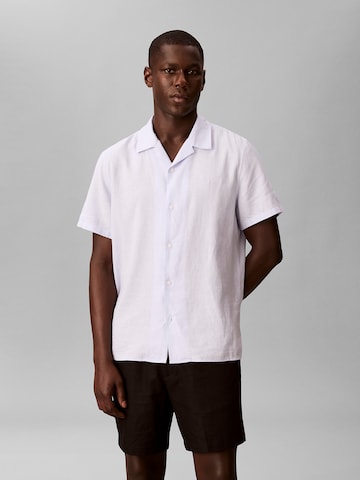 Calvin Klein Regular Broek in Zwart