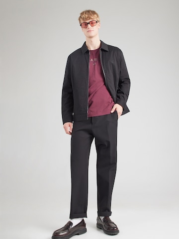 raudona La Martina Marškinėliai