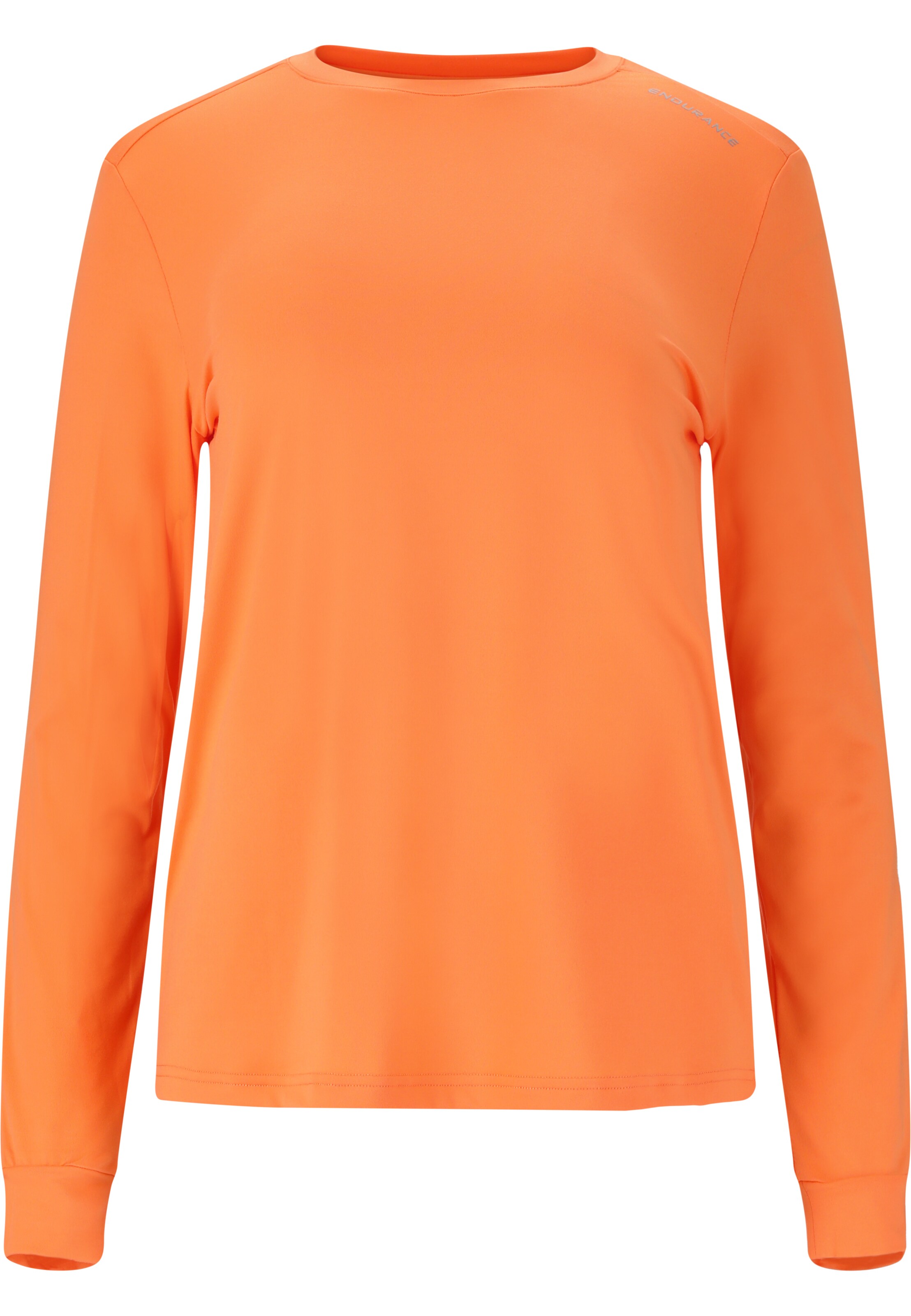 ENDURANCE Langarmshirt 'Chalina' in Orange: Vorderseite