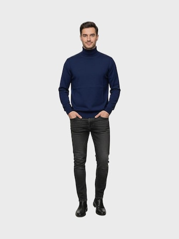 Pull-over ICEBERG en bleu : devant