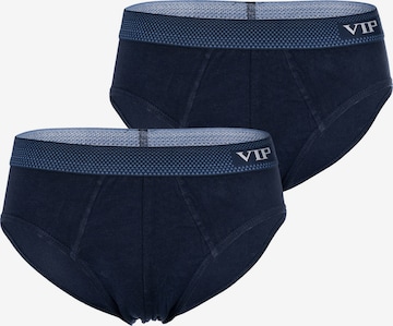 VIP - Cueca ' Premium Jersey Stretch ' em azul: frente