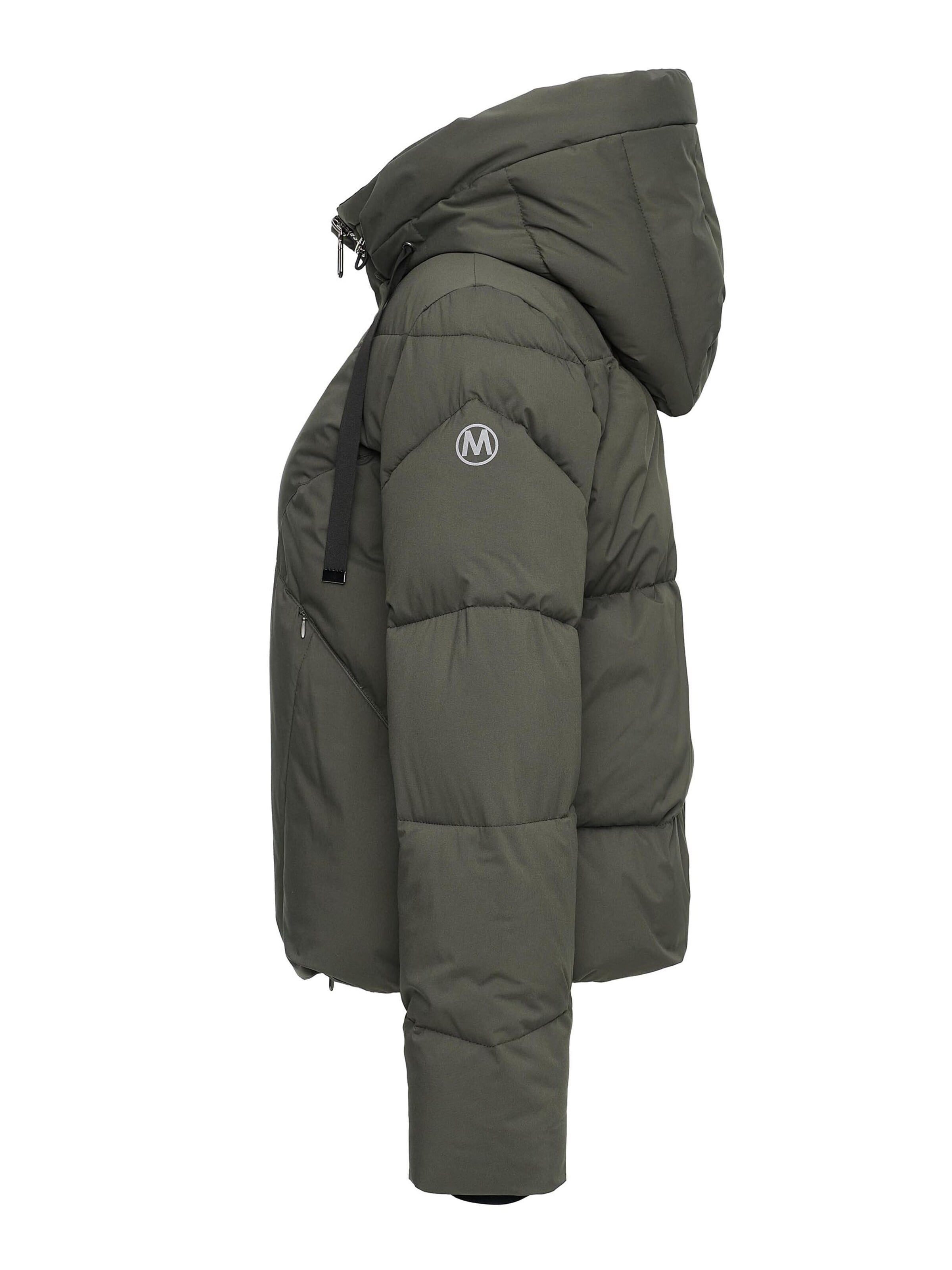 MANISA Between-season jacket in Green