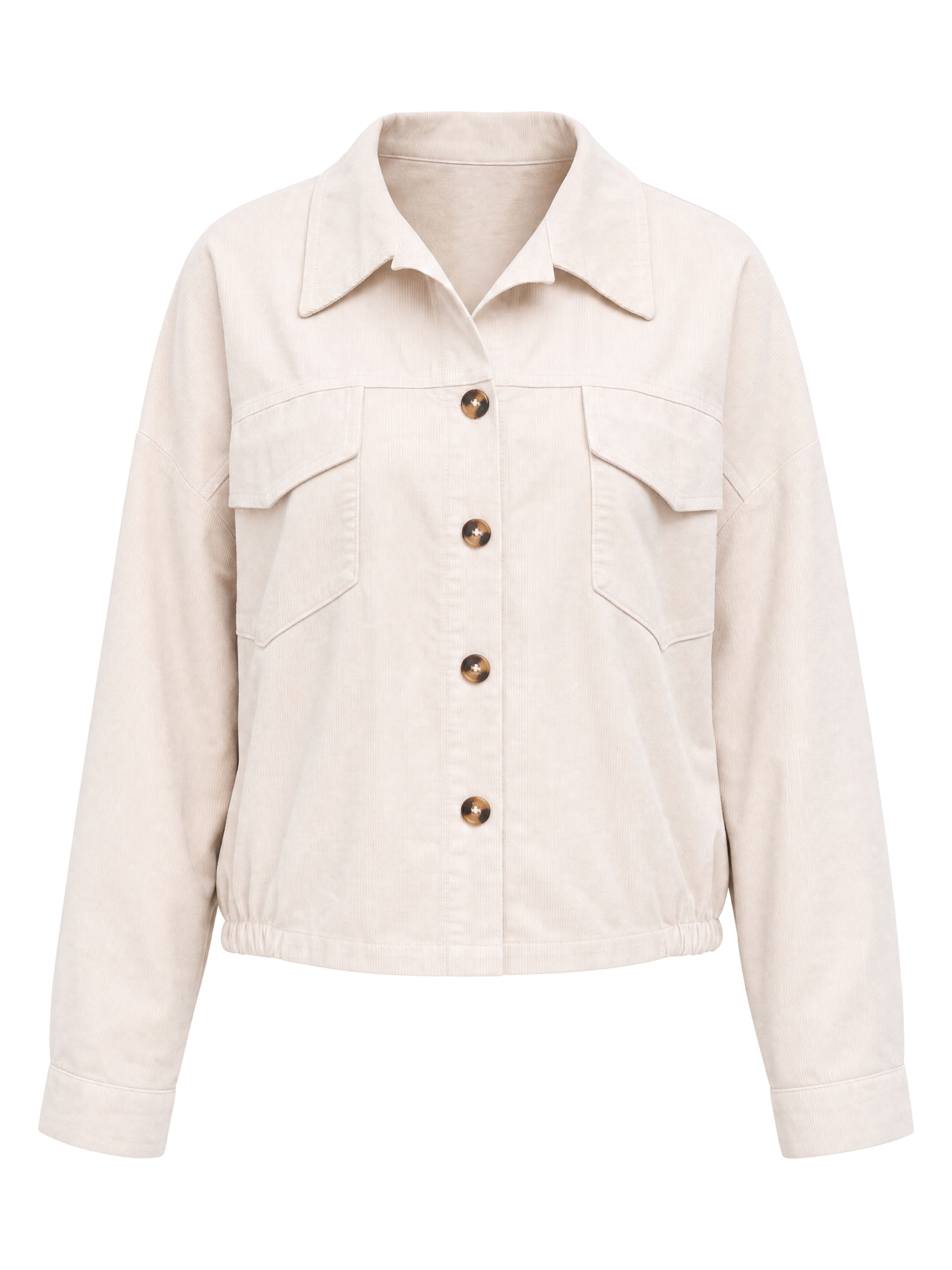 Veste mi-saison ' VERONA ' Seasons of April en beige : devant