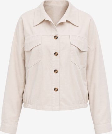 Veste mi-saison ' VERONA ' Seasons of April en beige : devant