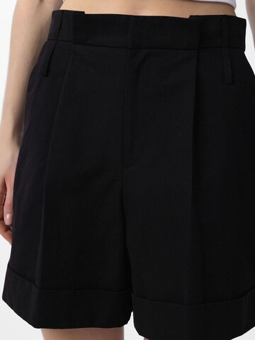 Loosefit Pantaloni con piega frontale 'Marta' di Antioch in nero