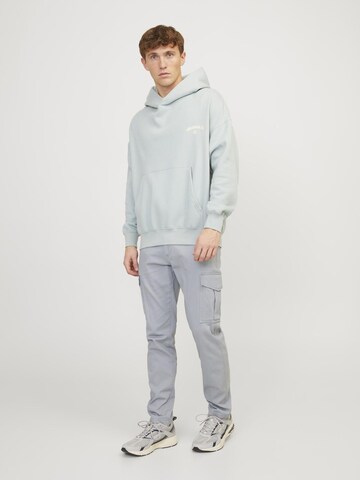 JACK & JONES Slimfit Cargobroek 'JJIMarco JJJoe' in Grijs
