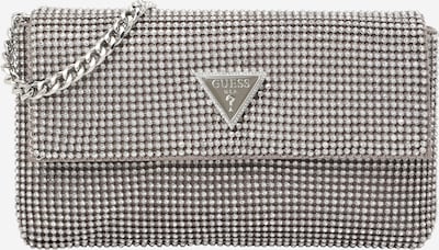 Clutch 'Zalina' GUESS pe argintiu, Vizualizare produs