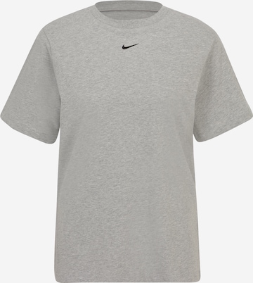 T-shirt 'Essentials' Nike Sportswear en gris : devant