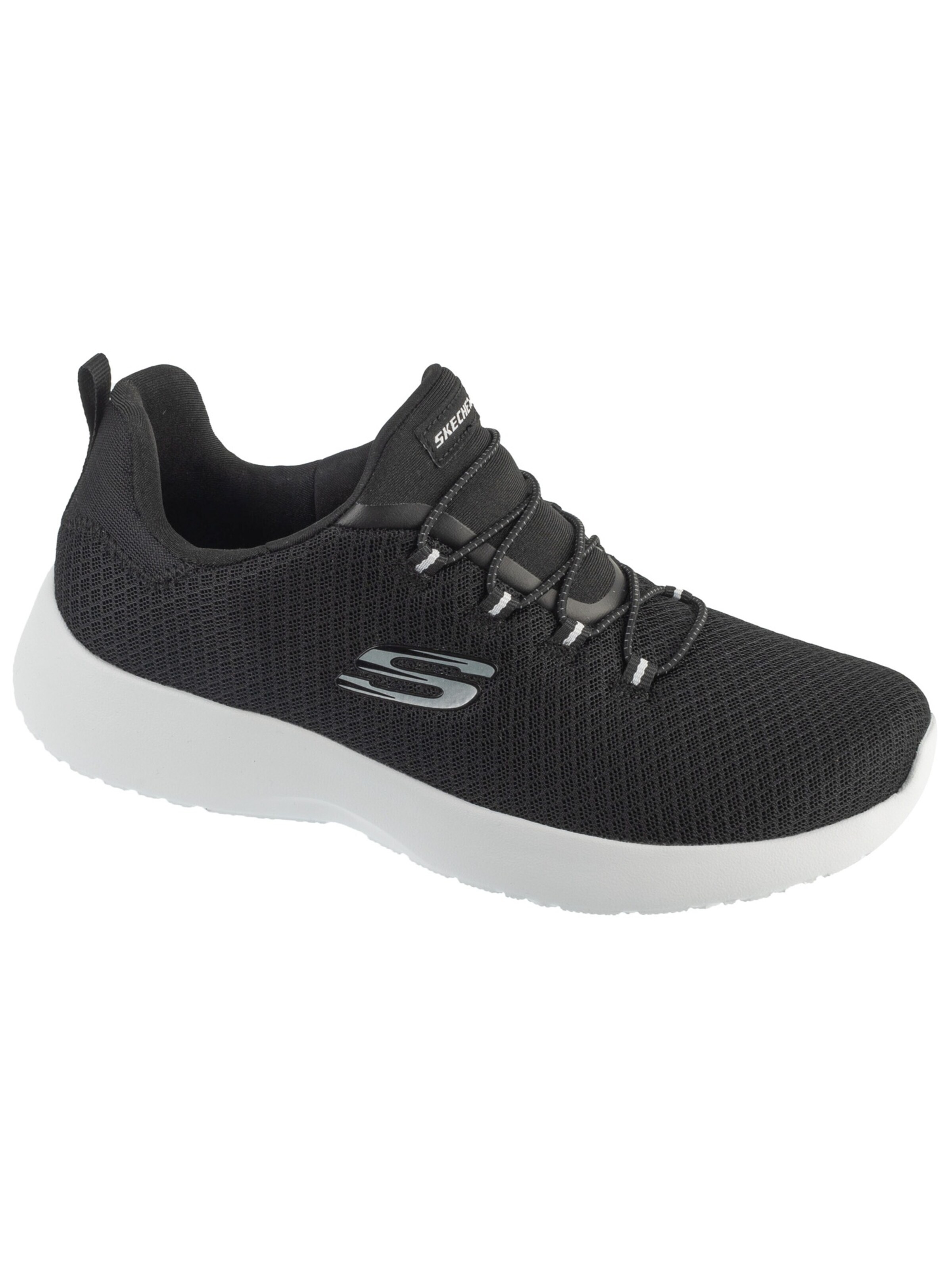 SKECHERS Rövid szárú sportcipők 'Skechers Dynamight' - fekete: elől