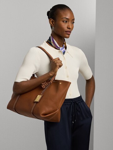 Lauren Ralph Lauren Torba shopper 'EMERIE' w kolorze brązowy
