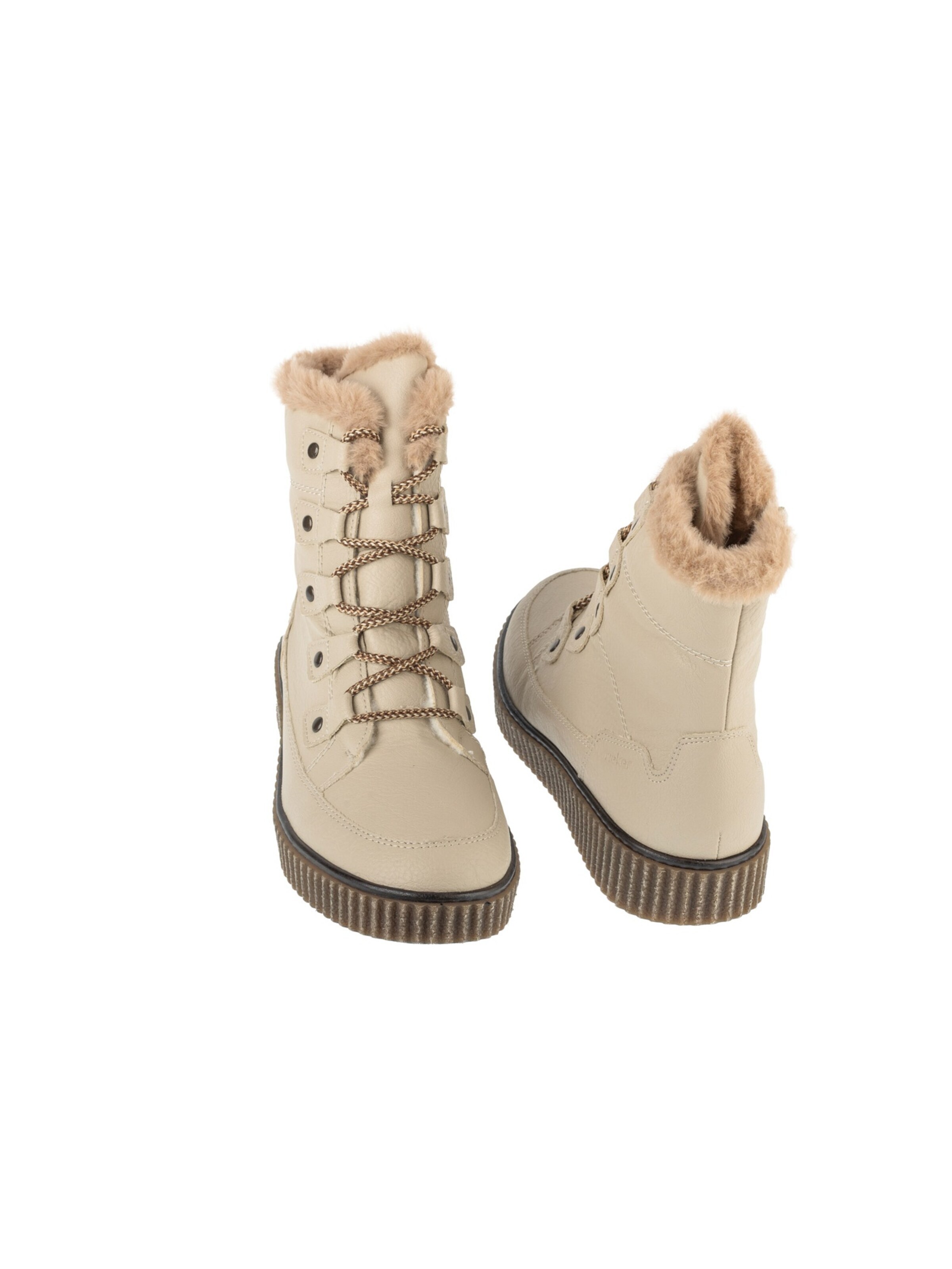 Rieker Veterlaarzen in Beige