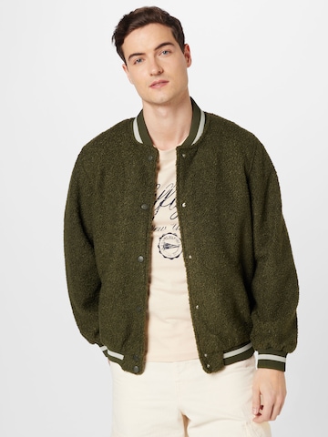 Trendyol Between-season jacket in Green: front