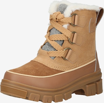 Stivaletto stringato di SOREL in marrone: frontale
