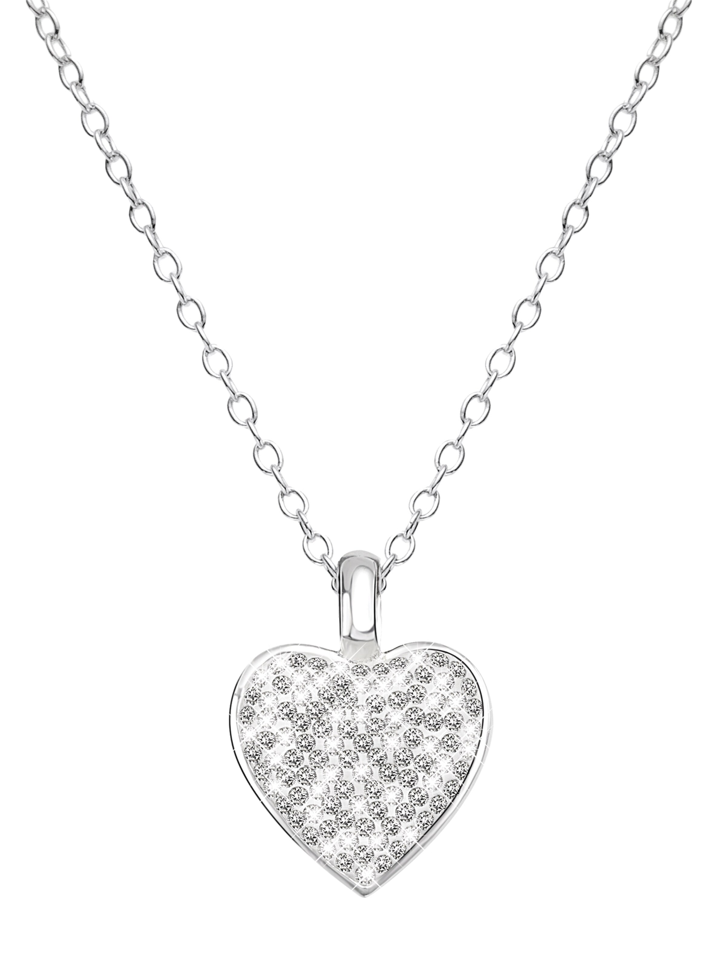 Lucardi Halskette in Silber: Vorderseite