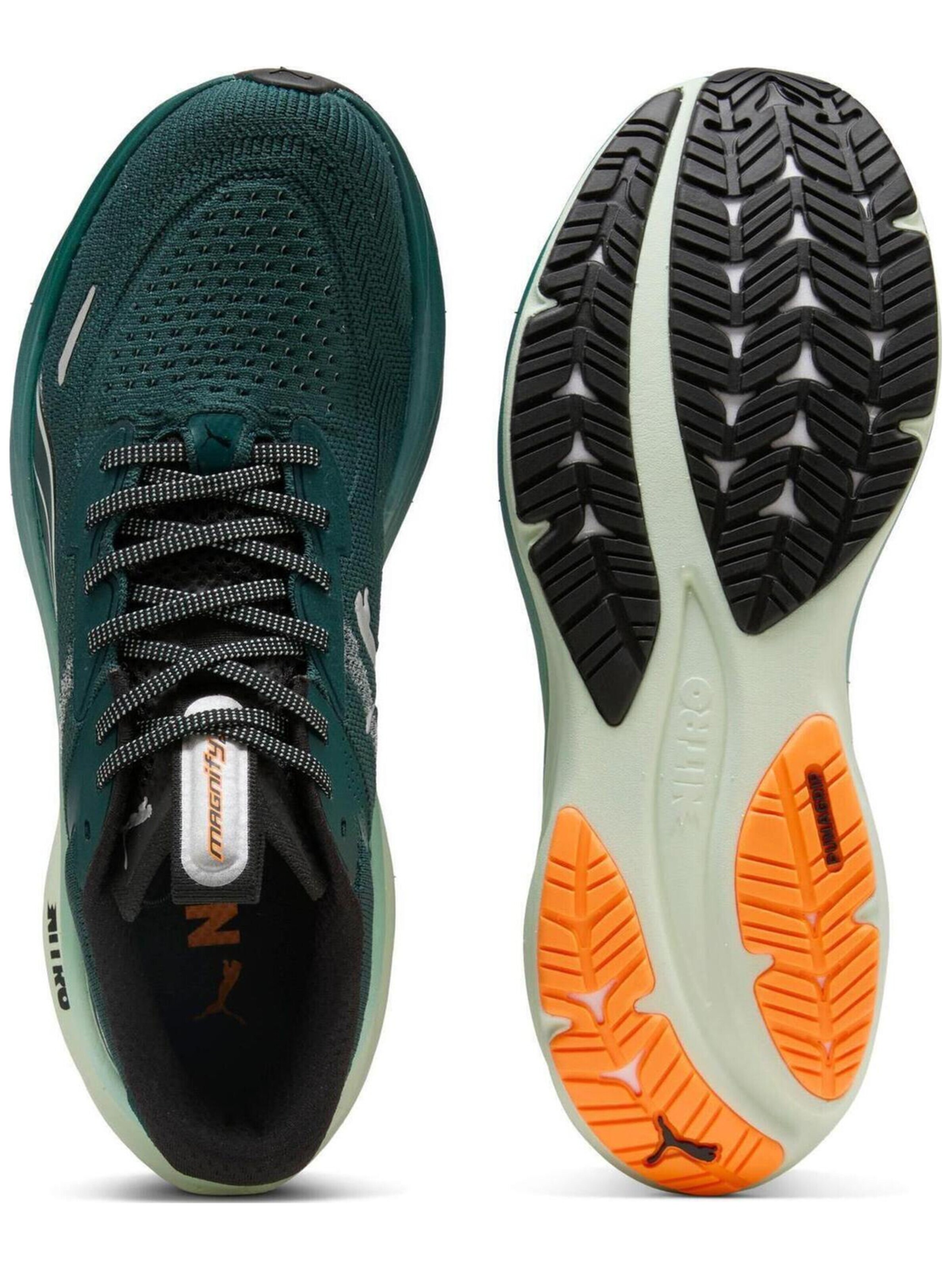 Scarpa da corsa 'Magnify Nitro 3' di PUMA in verde