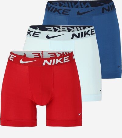 Pantaloncini intimi sportivi NIKE di colore genziana / blu scuro / rosso fuoco / bianco, Visualizzazione prodotti