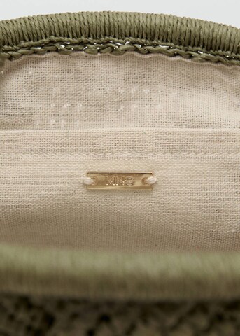 MANGO Clutch 'Sita' in Green