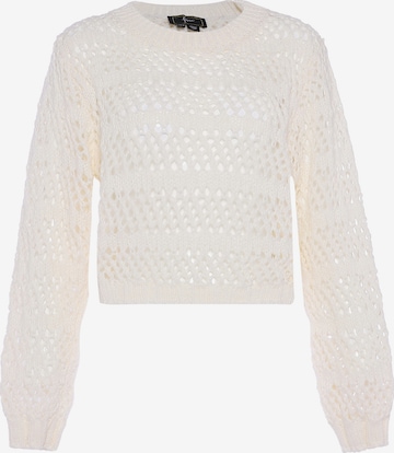 faina Trui in Wit: voorkant