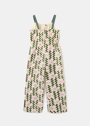 MANGO KIDS Overall 'Hibiscus' in Grün