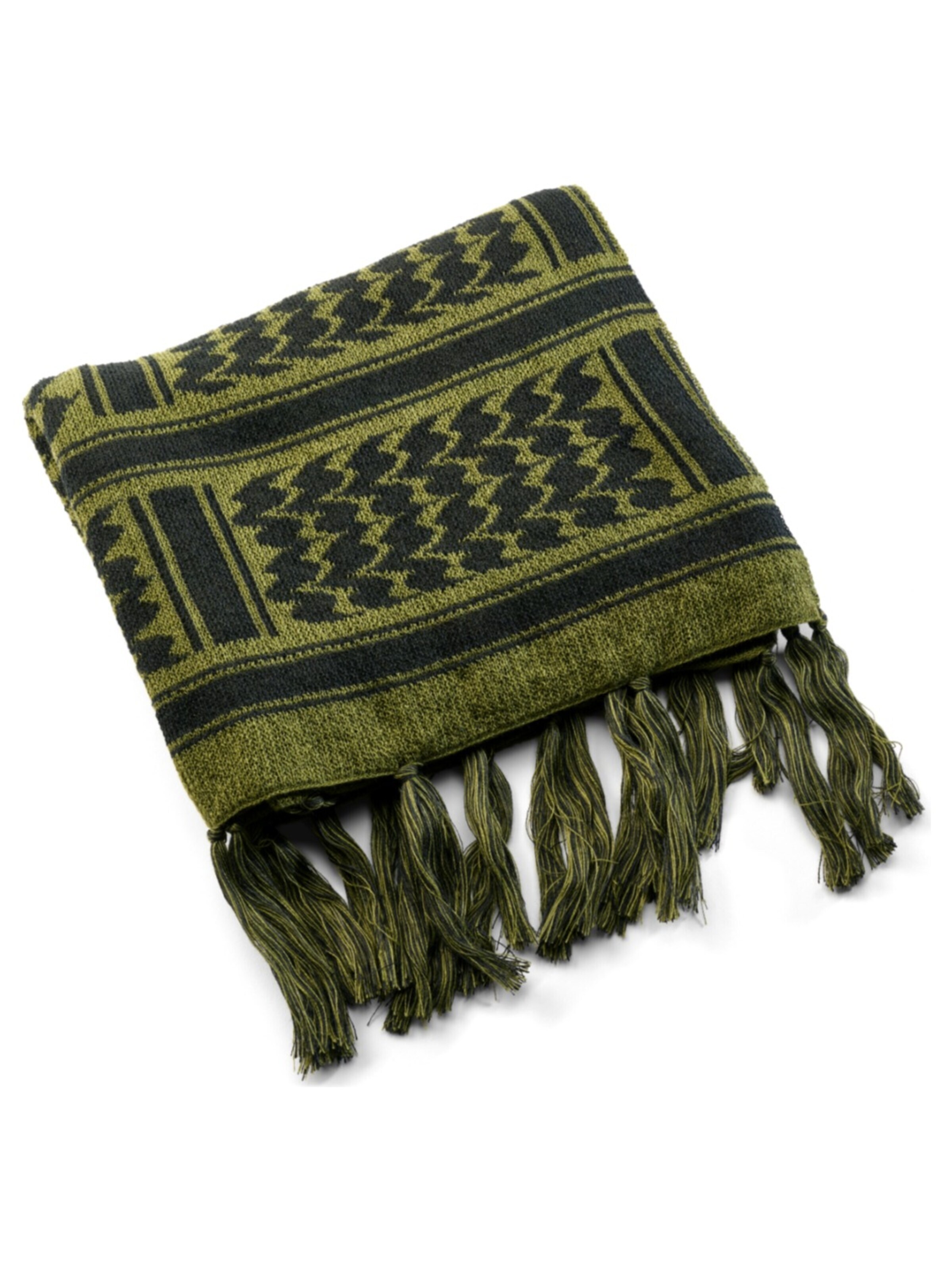Lucleon Scarf 'Helix' in Green