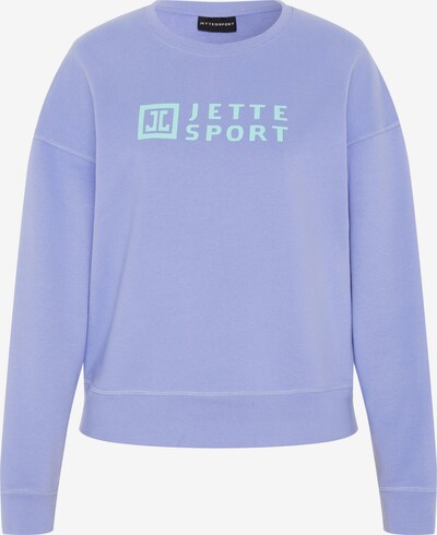 Jette Sport Sweatshirt in mint / violettblau, Produktansicht