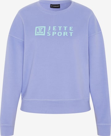 Jette Sport Sweatshirt in Blue: front