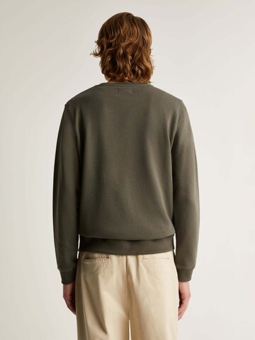 Scalpers Sweatshirt 'Fade' in Grün