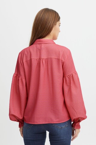 PULZ Jeans Bluse 'Savino' in Pink