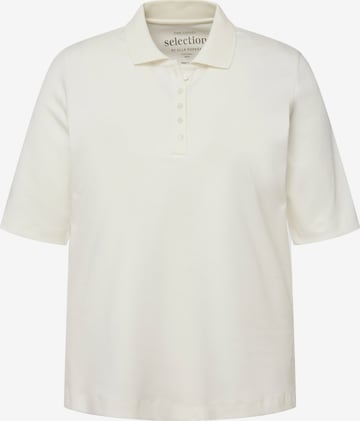 Ulla Popken Shirt in Wit: voorkant