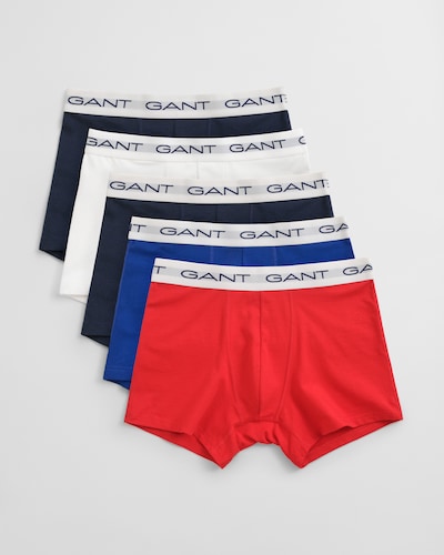 GANT Boxershorts in de kleur Blauw / Marine / Rood / Zwart / Wit, Productweergave