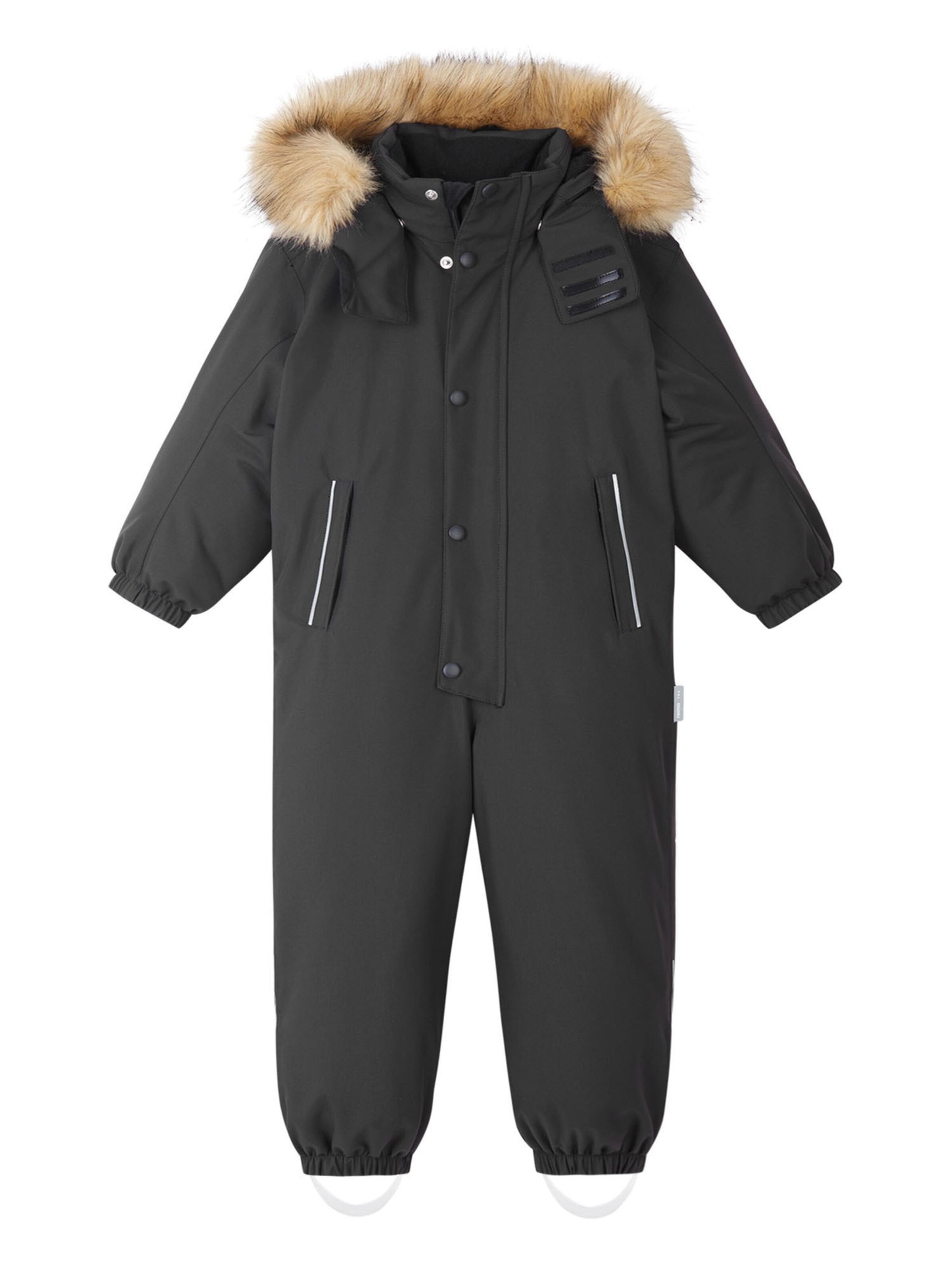 Reima Funktionsanzug 'Stavanger' in Schwarz: Vorderseite